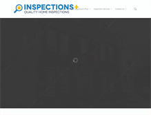 Tablet Screenshot of inspectionsplusma.com